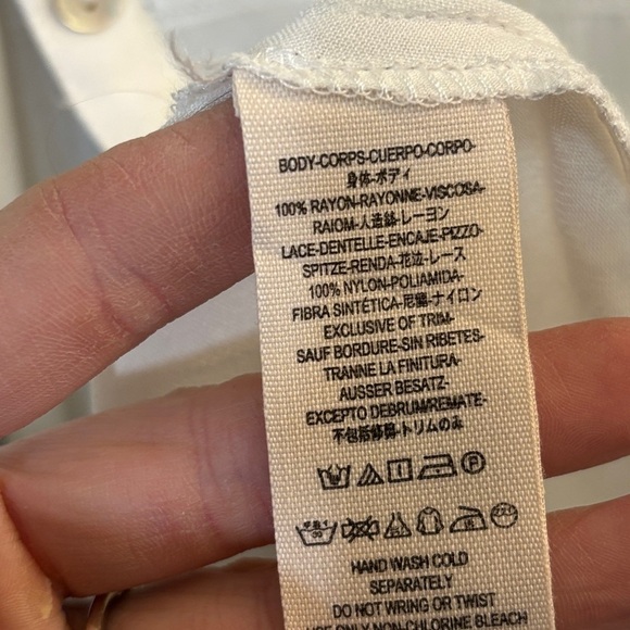 Free People White Asymmetrical Button Down Shirt - Picture 4 of 4